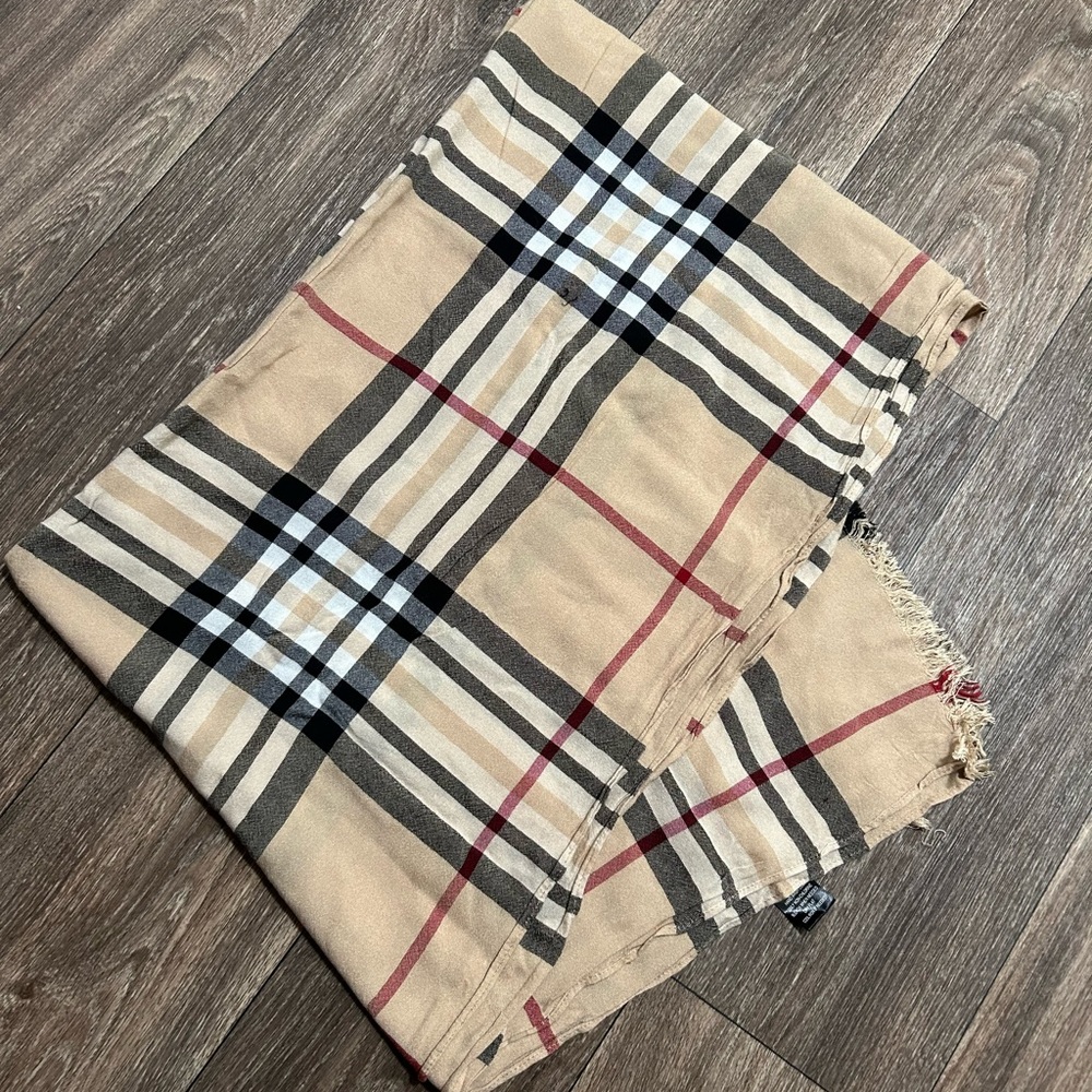 Pre Loved Burberry Scarf/ Wrap